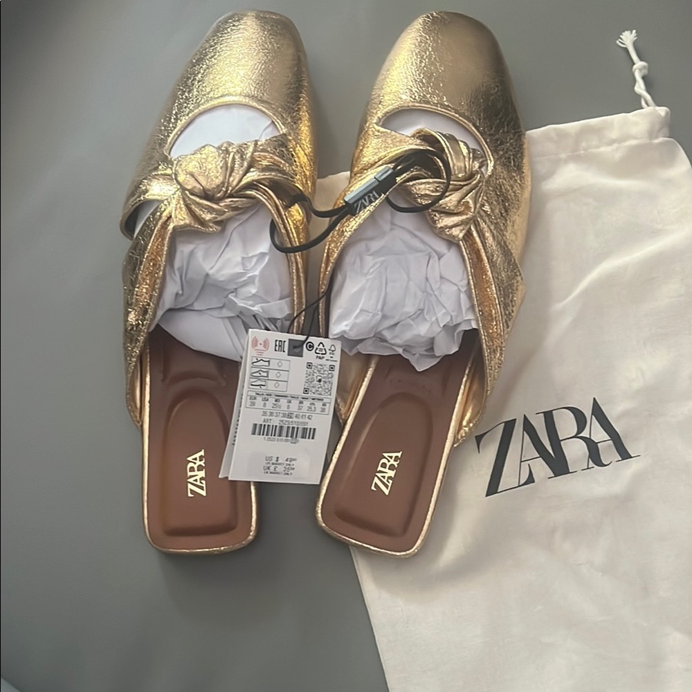 Zara Gold Women's Shoes